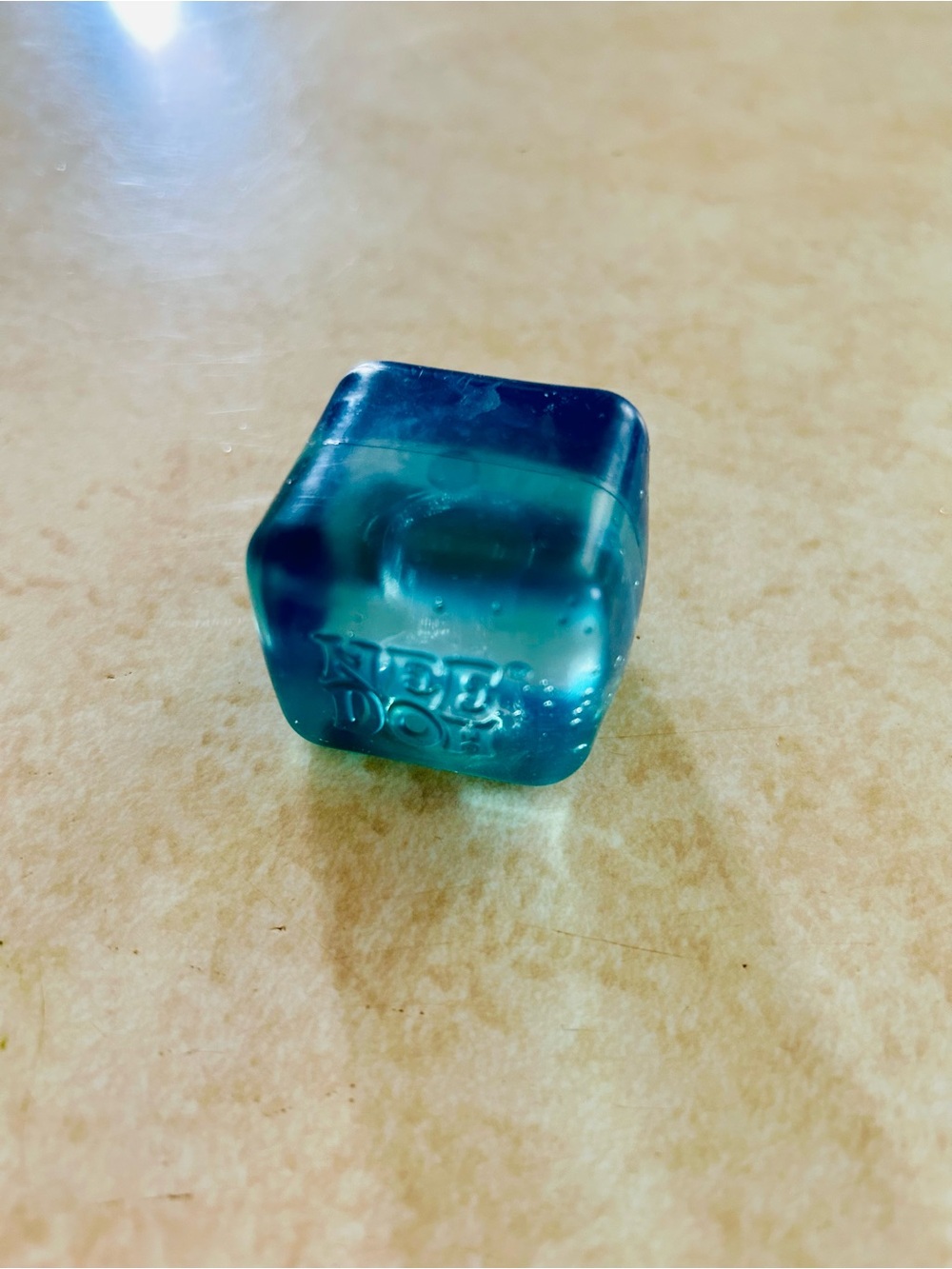 NeeDoh squishy fidget squeeze toy cube